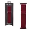 matshop.gr - VOLTE-TEL ΛΟΥΡΑΚΙ ΡΟΛΟΓΙΟΥ APPLE WATCH 42/44/45/49mm ELASTIC BRAIDED NYLON BURGUNDY RED VT101