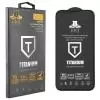 matshop.gr - IDOL 1991 TEMPERED GLASS IPHONE 15 PLUS 6.7" 9H 0.25mm TITANIUM SEMI CURVED FULL GLUE BLACK