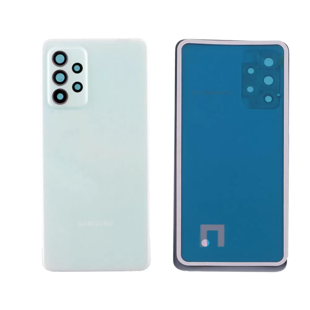 matshop.gr - SAMSUNG A52s A528 BATTERY COVER + CAMERA LENS + ΦΙΛΜ ΑΔΙΑΒΡΟΧΟΠΟΙΗΣΗΣ GREEN 3P OR