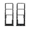 matshop.gr - SAMSUNG A04S A047 DUAL SIM CARD HOLDER BLACK GH98-47703A ORIGINAL SERVICE PACK
