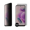 matshop.gr - IDOL 1991 TEMPERED GLASS XIAOMI REDMI NOTE 12S 6.43" 9H 0.30mm PRIVACY ANTISPY SEMI CURVED FULL GLUE BLACK