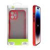 matshop.gr - LIME ΘΗΚΗ IPHONE 14 PLUS 6.7" HARDSHELL FUSION FULL CAMERA PROTECTION RED WITH BLACK KEYS