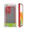 matshop.gr - LIME ΘΗΚΗ SAMSUNG A34 5G A346 6.6" HARDSHELL FUSION FULL CAMERA PROTECTION RED WITH BLACK KEYS