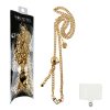 matshop.gr - VOLTE-TEL NECK STRAP - ΑΛΥΣΙΔΑ ΛΑΙΜΟΥ ΓΙΑ ΘΗΚΕΣ GOLD VT421 110cm