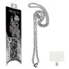 matshop.gr - VOLTE-TEL NECK STRAP - ΑΛΥΣΙΔΑ ΛΑΙΜΟΥ ΓΙΑ ΘΗΚΕΣ SILVER VT423 120cm