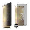 matshop.gr - IDOL 1991 TEMPERED GLASS SAMSUNG S24 5G 6.2" 9H 0.30mm PRIVACY ANTISPY 3D SEMI CURVED EDGE GLUE FINGER UNLOCK BLACK