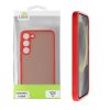 matshop.gr - LIME ΘΗΚΗ SAMSUNG S24 5G S921 6.2" HARDSHELL FUSION FULL CAMERA PROTECTION RED WITH BLACK KEYS