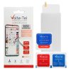 matshop.gr - VOLTE-TEL TEMPERED GLASS MOTOROLA MOTO G54 5G XT2343-2 6.5" 9H 0.30mm 2.5D FULL GLUE