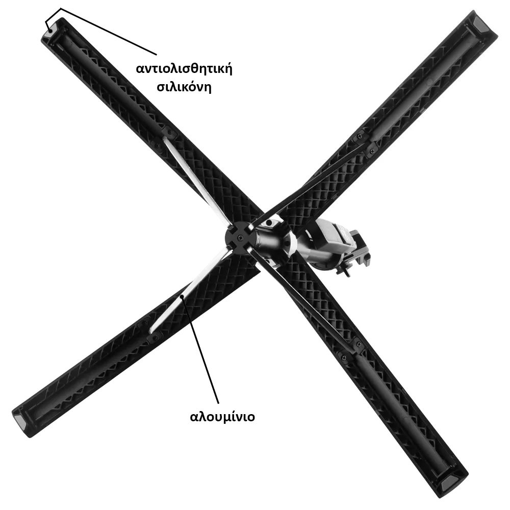 VOLTE-TEL VT139 SELFIE STICK ΤΡΙΠΟΔΟ ΜΕ ΠΤΥΣΣΟΜΕΝΟ ΜΠAΣΤΟΥΝΙ (34.5cm - 180cm) + 2 ΜΙΚΡΑ ΦΩΤΙΣΤΙΚΑ
