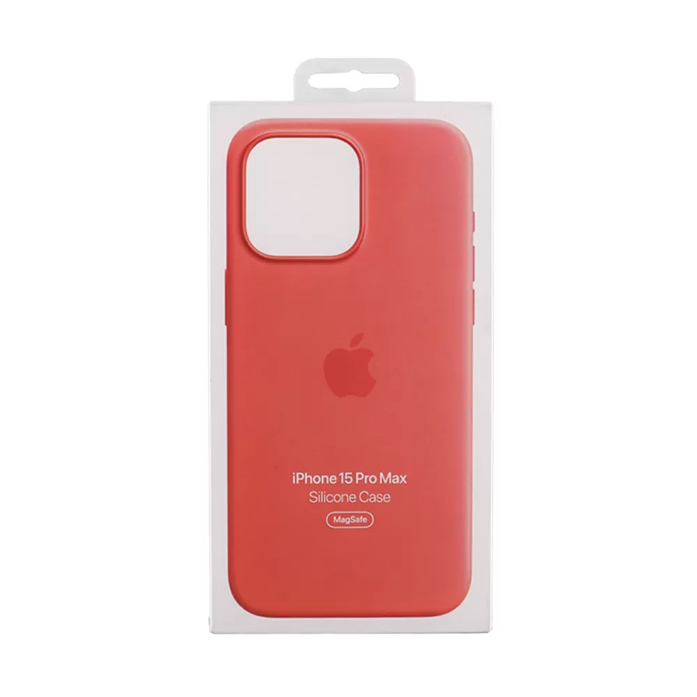 ΘΗΚΗ IPHONE 15 PRO MAX MT1V3ZM/A SILICONE MAGSAFE COVER GUAVA PACKING OR