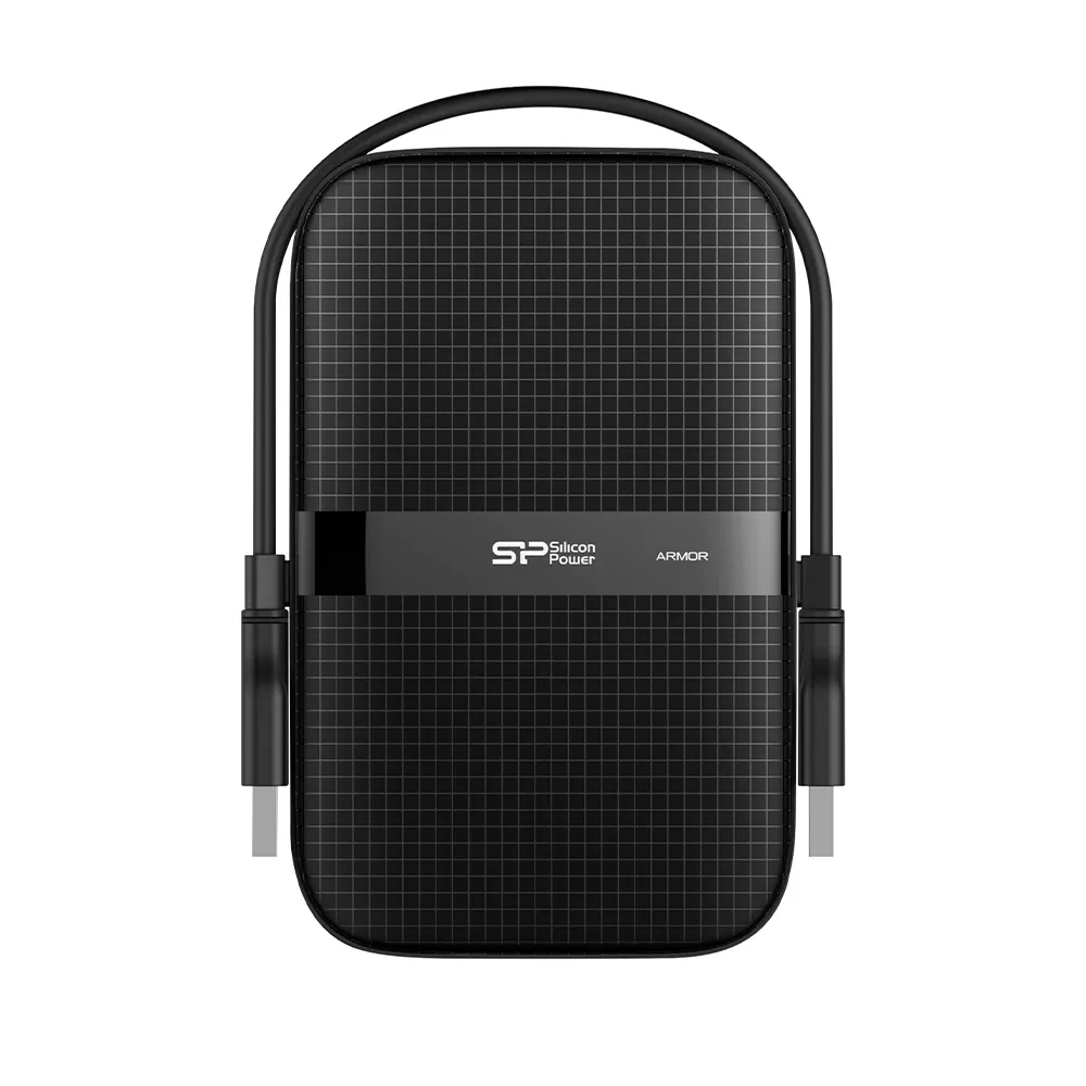 SILICON POWER HDD 1TB ΕΞΩΤΕΡΙΚΟΣ ΣΚΛΗΡΟΣ ΔΙΣΚΟΣ USB 3.2 ARMOR A60 MIL-STD 810G BLACK