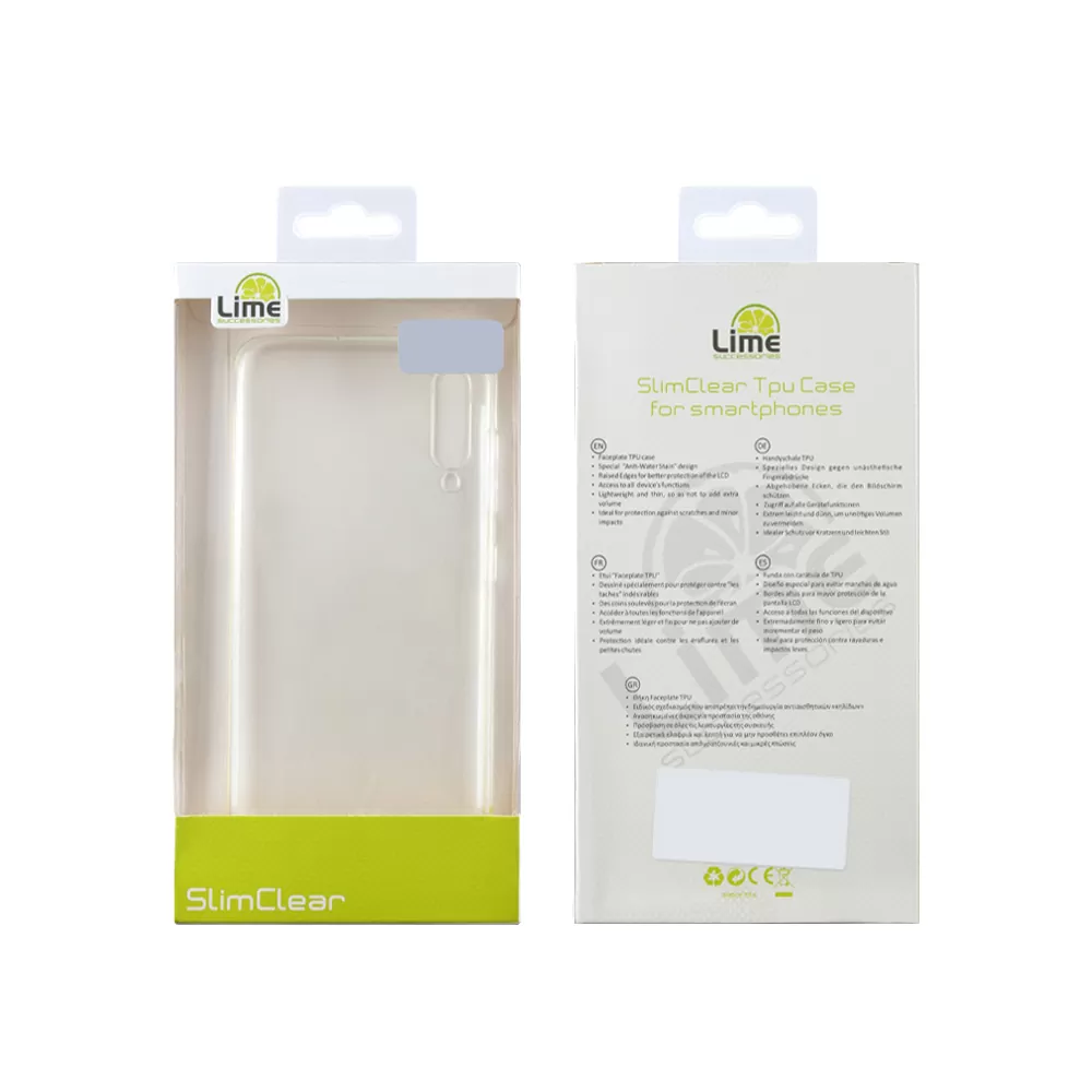 LIME ΘΗΚΗ IPHONE 16 PRO 6.3" SLIMCLEAR TPU CAMERA GUARD ΔΙΑΦΑΝΗ