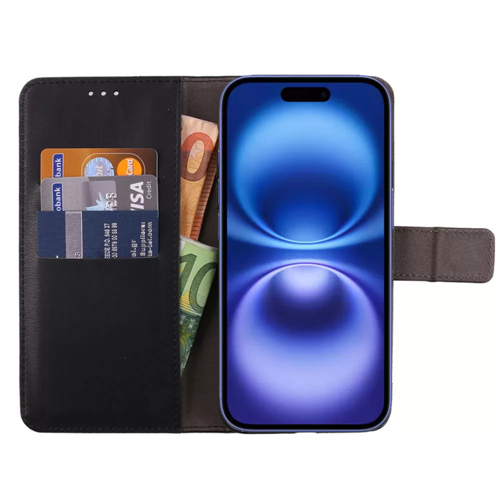 VOLTE-TEL ΘΗΚΗ IPHONE 16 PLUS 6.7" ALLURE MAGNET BOOK STAND CLIP BLACK