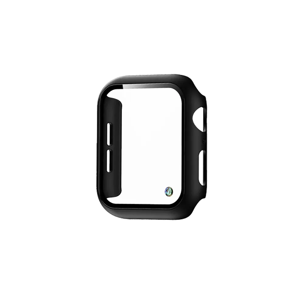 VOLTE-TEL TEMPERED GLASS APPLE WATCH 10 42mm 1.77" 9H 0.30mm PC EDGE COVER WITH KEY 3D FULL GLUE FULL COVER BLACK - Image 2