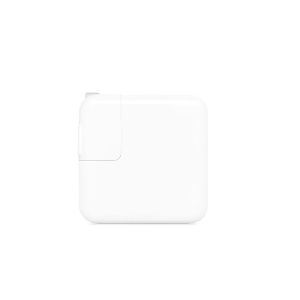 TRAVEL USB-C TYPE C POWER ADAPTER APPLE MY1W2ZM/A A2164 30W 5V/3.0A 9V/2.22A WHITE PACKING OR