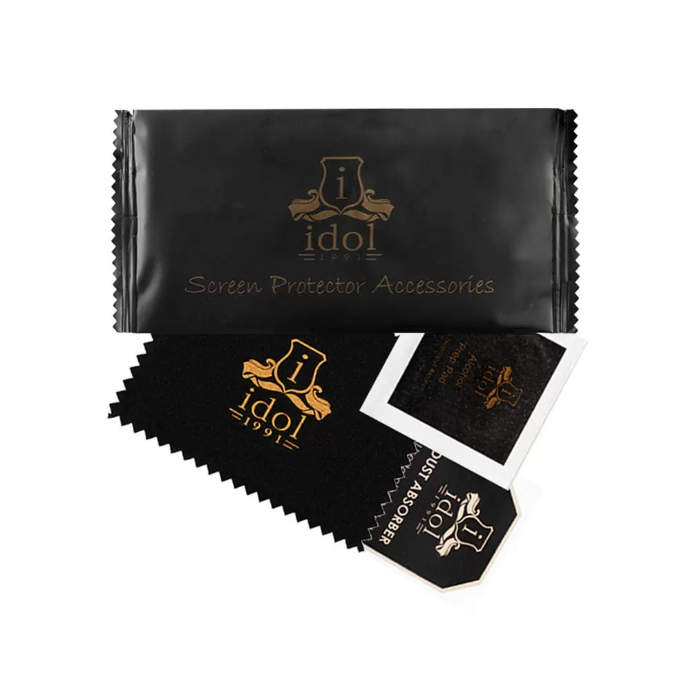 IDOL 1991 TEMPERED GLASS NOVA 5G PRO 6.6" 9H 0.25mm TITANIUM SEMI CURVED FULL GLUE BLACK