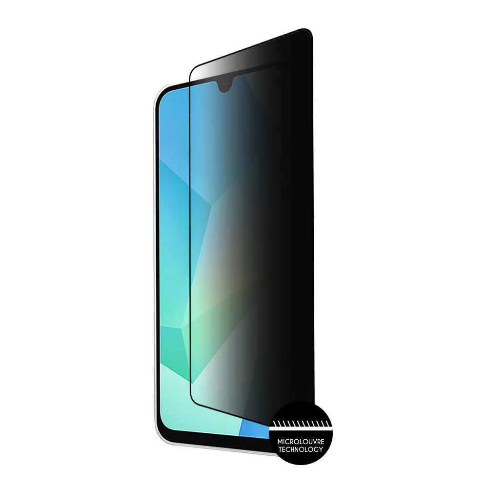 IDOL 1991 TEMPERED GLASS SAMSUNG A16 4G A165/A16 5G A166 6.7" 9H 0.25mm PRIVACY ANTISPY SEMI CURVED FULL GLUE BLACK