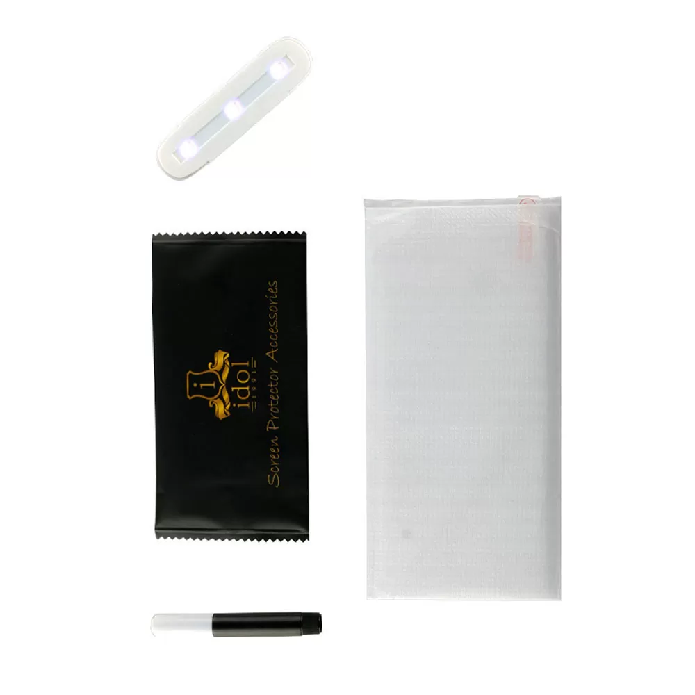 IDOL 1991 TEMPERED UV GLASS HUAWEI P30 PRO 6.47" 9H 0.20mm 10D SEMI WITH GLUE-TOOL FINGER UNLOCK FULL COVER TRANSPARENT