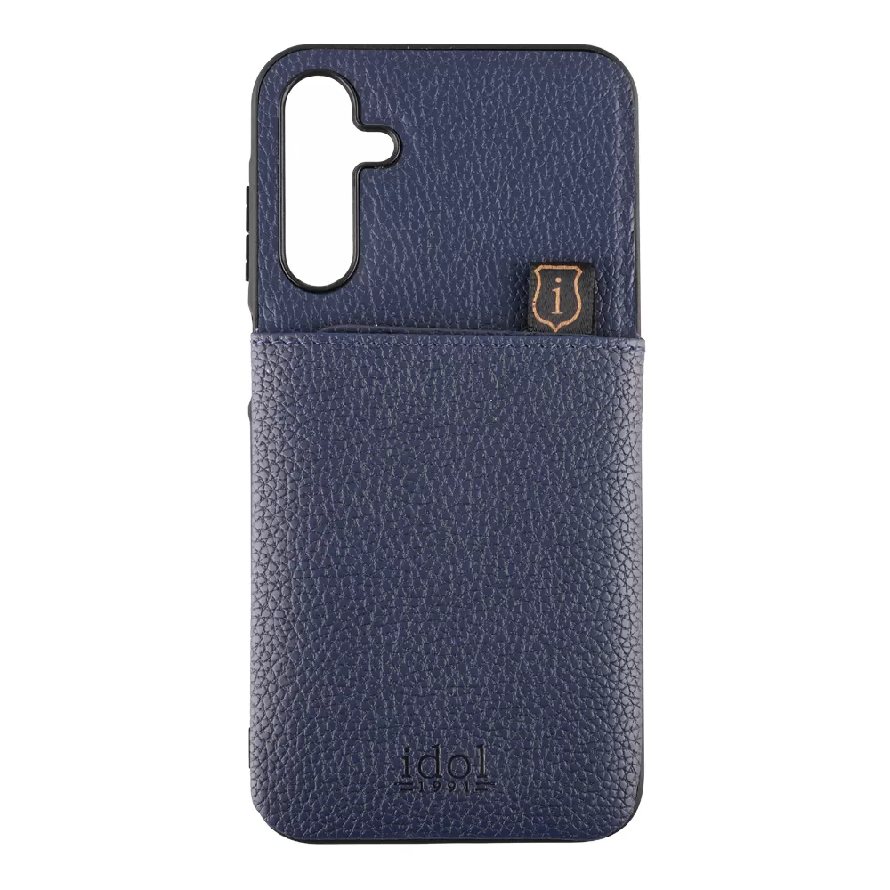 IDOL 1991 ΘΗΚΗ SAMSUNG A16 4G A165/A16 5G A166 6.7" ANTI-RFID LEATHER SMART WALLET CAMERA GUARD BLUE - Image 7