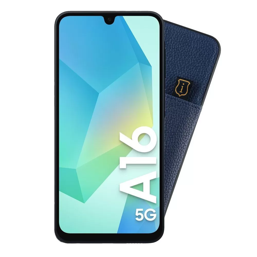 IDOL 1991 ΘΗΚΗ SAMSUNG A16 4G A165/A16 5G A166 6.7" ANTI-RFID LEATHER SMART WALLET CAMERA GUARD BLUE - Image 5