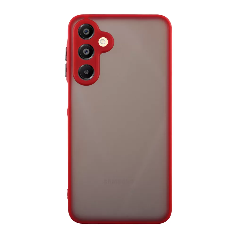 LIME ΘΗΚΗ SAMSUNG A16 4G A165/A16 5G A166 6.7" HARDSHELL FUSION FULL CAMERA PROTECTION RED WITH BLACK KEYS - Image 6