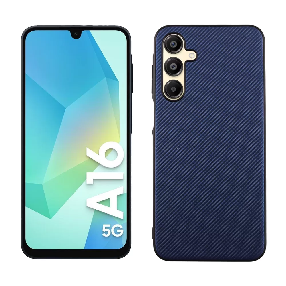 VOLTE-TEL ΘΗΚΗ SAMSUNG A16 4G A165/A16 5G A166 6.7" CARBON LIFT CAMERA GUARD PROTECTION BLUE - Image 5