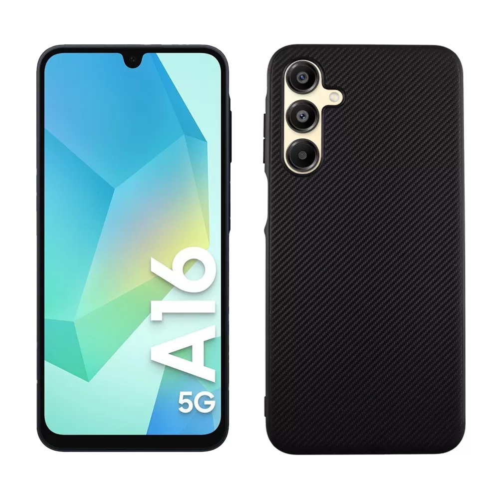 VOLTE-TEL ΘΗΚΗ SAMSUNG A16 4G A165/A16 5G A166 6.7" CARBON LIFT CAMERA GUARD PROTECTION BLACK - Image 5
