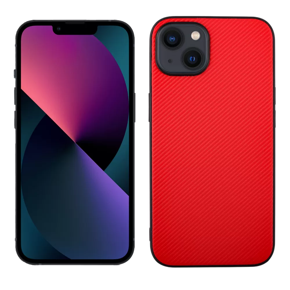 VOLTE-TEL ΘΗΚΗ IPHONE 13 6.1" CARBON LIFT CAMERA GUARD RED - Image 5