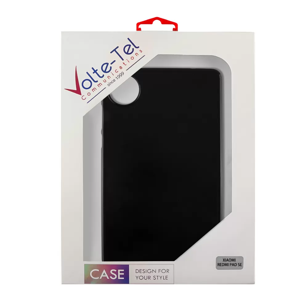 VOLTE-TEL ΘΗΚΗ XIAOMI REDMI PAD SE 8.7" SILICON DELUXE TPU CAMERA GUARD BLACK - Image 2