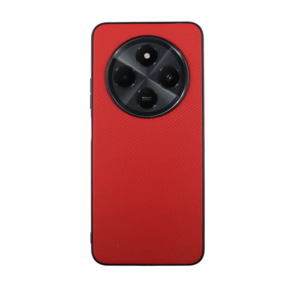 VOLTE-TEL ΘΗΚΗ XIAOMI REDMI 14C/ REDMI A4/ POCO C75/ POCO M7 6.88" CARBON LIFT CAMERA GUARD RED - Image 6