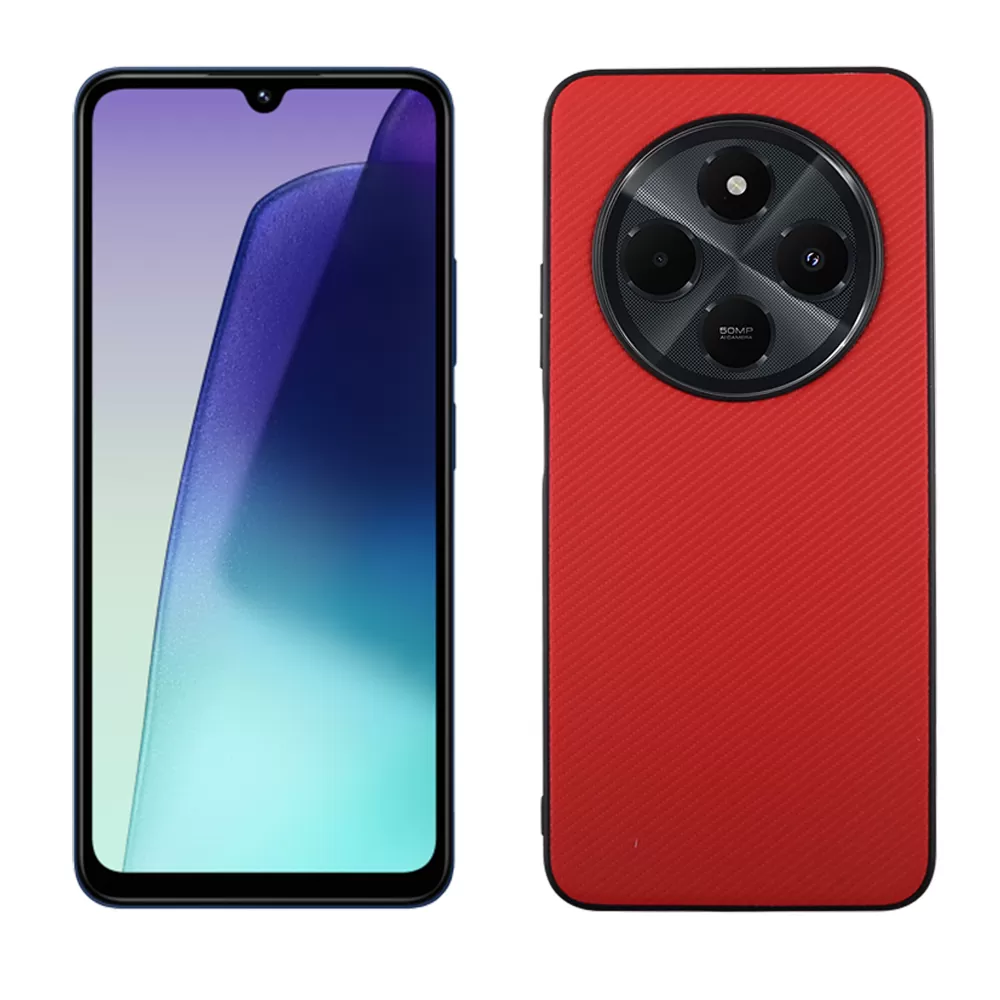 VOLTE-TEL ΘΗΚΗ XIAOMI REDMI 14C/ REDMI A4/ POCO C75/ POCO M7 6.88" CARBON LIFT CAMERA GUARD RED - Image 5