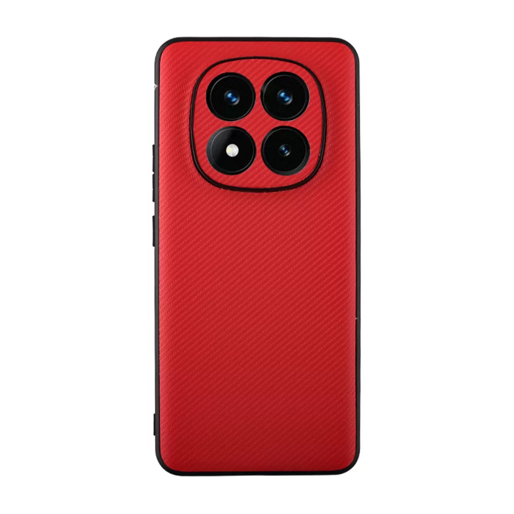 VOLTE-TEL ΘΗΚΗ XIAOMI REDMI NOTE 14 PRO PLUS 5G 6.67" CARBON LIFT FULL CAMERA PROTECTION RED - Image 6