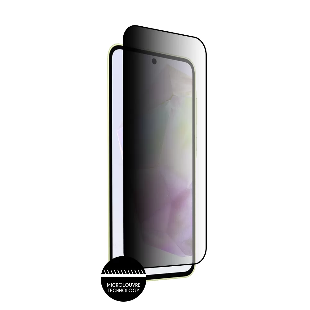 IDOL 1991 TEMPERED GLASS SAMSUNG A36 5G 6.64" 9H 0.25mm PREMIUM PRIVACY ANTISPY SEMI CURVED FULL GLUE BLACK - Image 7