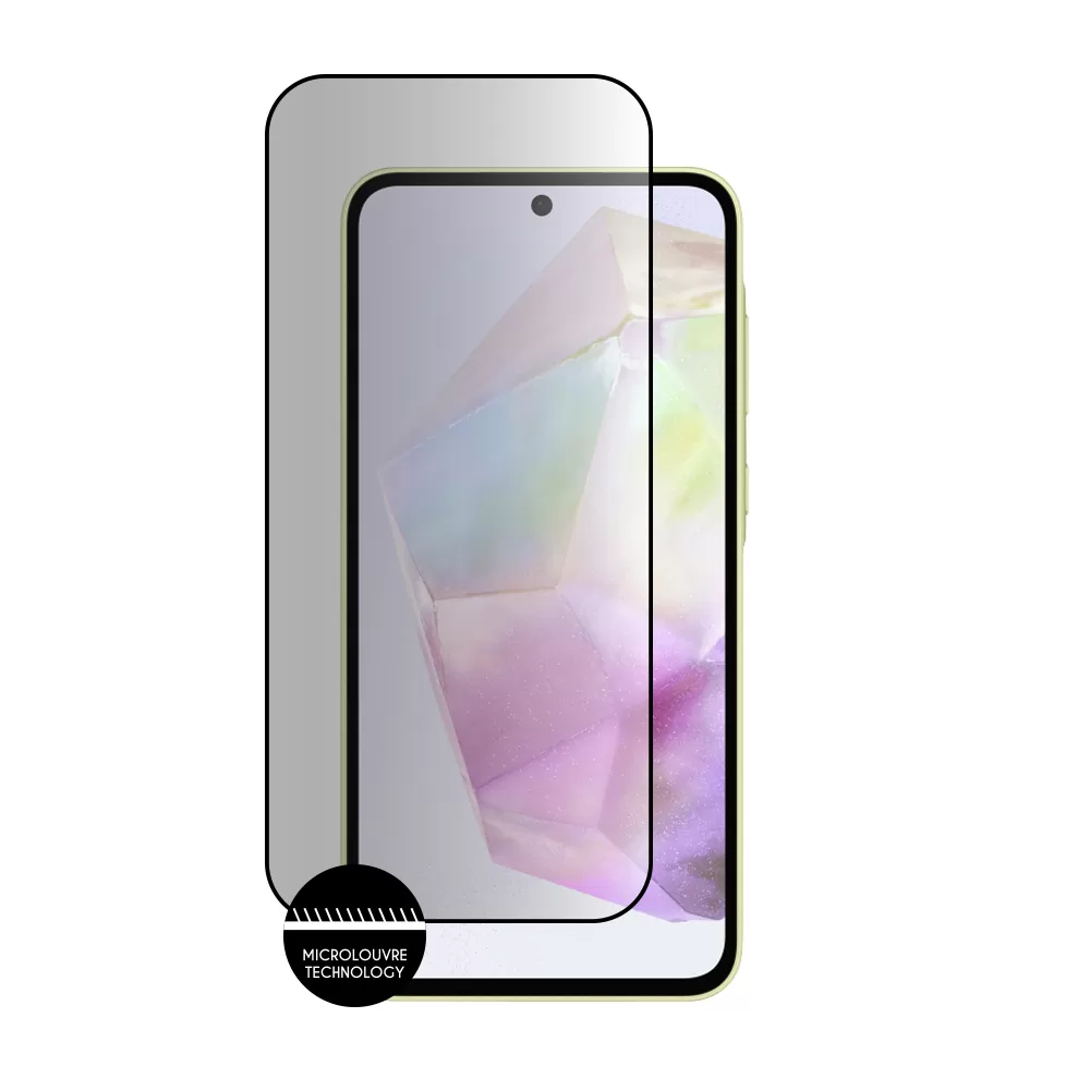 IDOL 1991 TEMPERED GLASS SAMSUNG A36 5G 6.64" 9H 0.25mm PREMIUM PRIVACY ANTISPY SEMI CURVED FULL GLUE BLACK - Image 6
