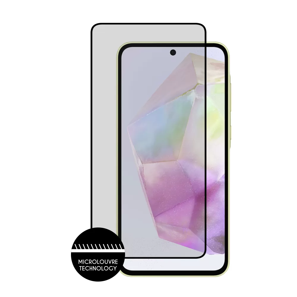 IDOL 1991 TEMPERED GLASS SAMSUNG A36 5G 6.64" 9H 0.25mm PRIVACY ANTISPY SEMI CURVED FULL GLUE BLACK - Image 6