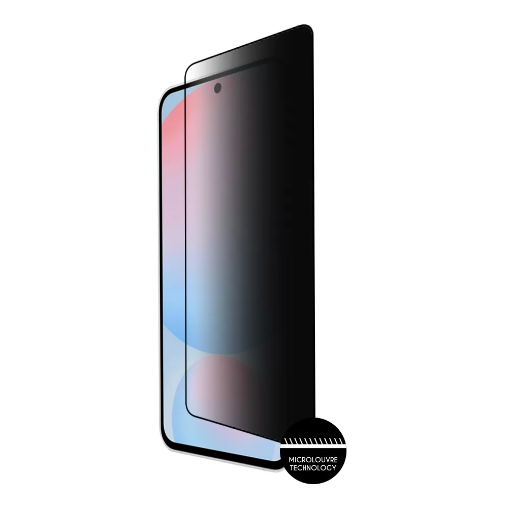 IDOL 1991 TEMPERED GLASS SAMSUNG A56 5G A566 6.7" 9H 0.25mm PRIVACY ANTISPY SEMI CURVED FULL GLUE BLACK - Image 7