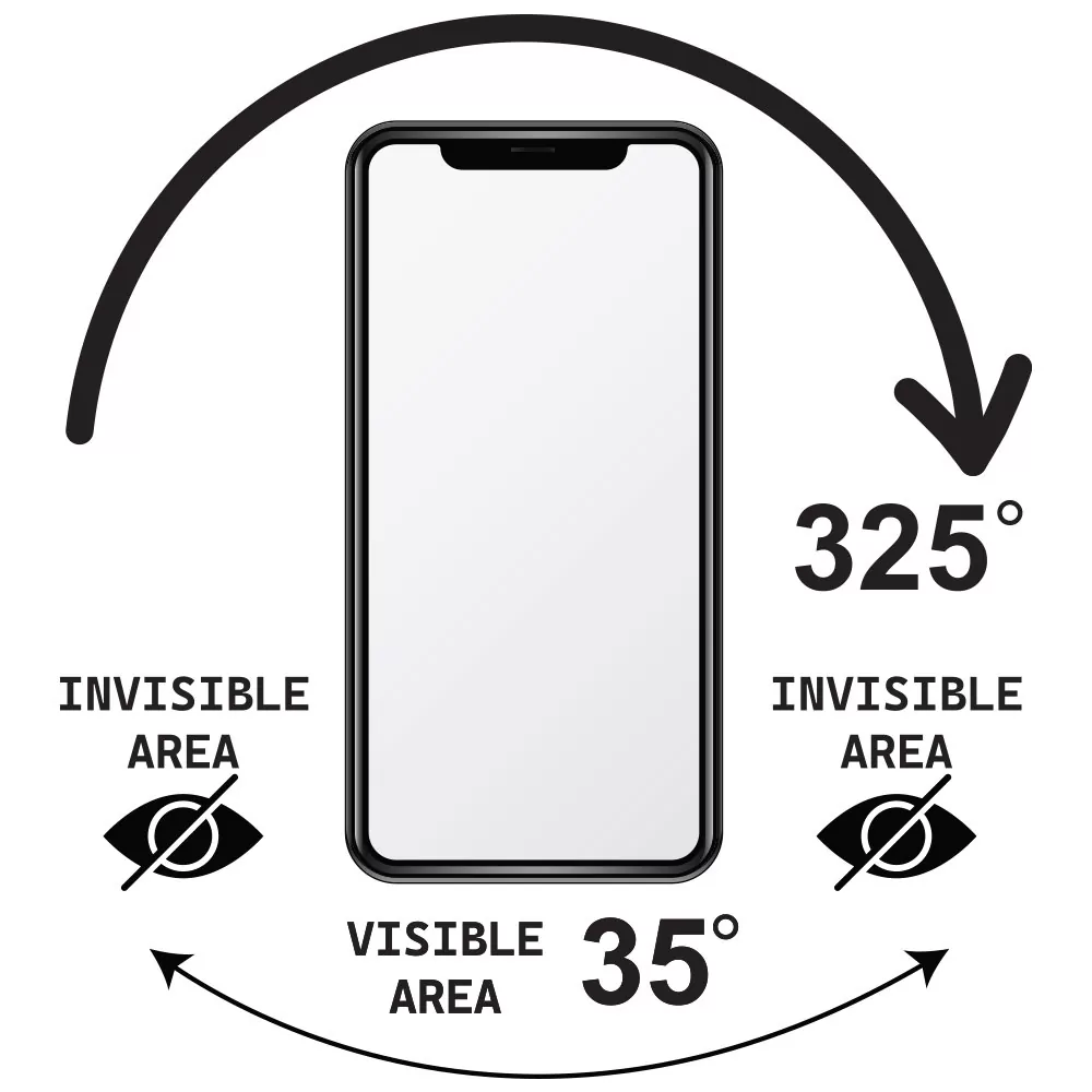IDOL 1991 TEMPERED GLASS SAMSUNG A56 5G A566 6.7" 9H 0.25mm PRIVACY ANTISPY SEMI CURVED FULL GLUE BLACK - Image 5