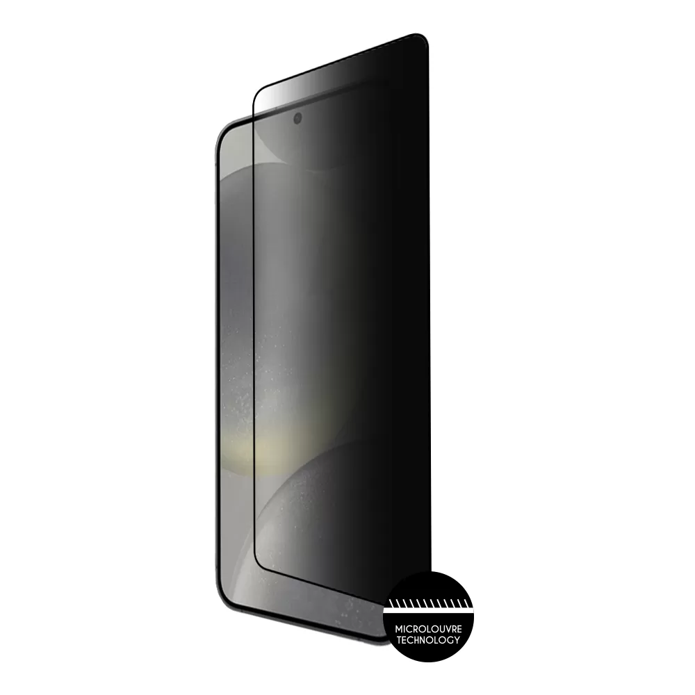 IDOL 1991 TEMPERED GLASS SAMSUNG S25 5G 6.2" 9H 0.2mm PRIVACY ANTISPY 3D SEMI CURVED EDGE GLUE FINGER UNLOCK BLACK - Image 7