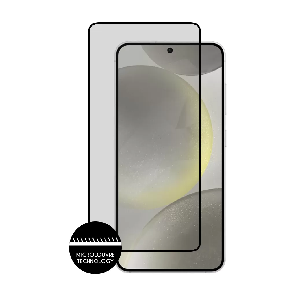IDOL 1991 TEMPERED GLASS SAMSUNG S25 PLUS 5G 6.7" 9H 0.2mm PRIVACY ANTISPY 3D SEMI CURVED EDGE GLUE FINGER UNLOCK BLACK - Image 6
