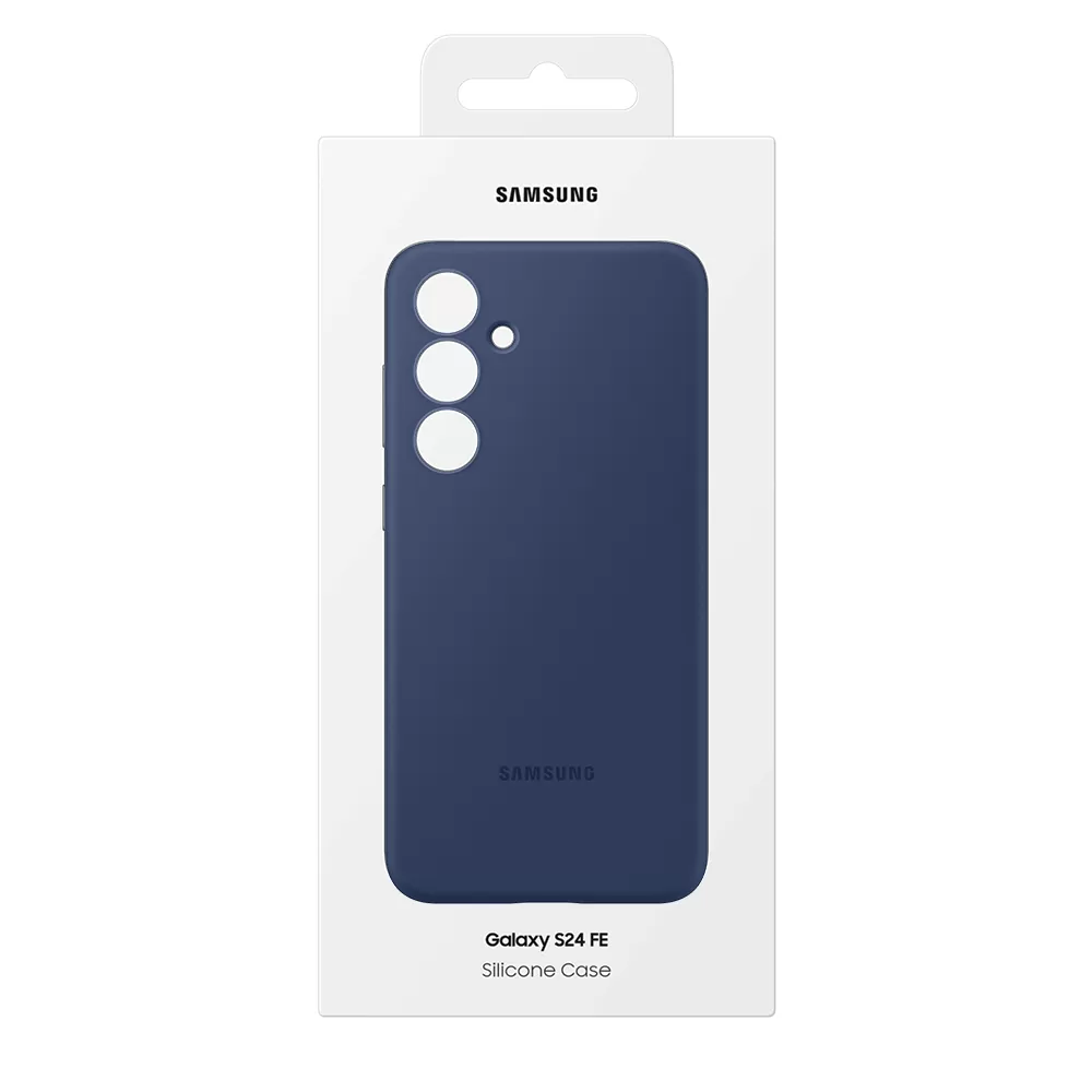 ΘΗΚΗ SAMSUNG S24 FE 5G S721 SILICONE CASE EF-PS721CLEGWW BLUE PACKING OR