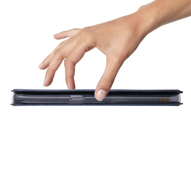 IDOL 1991 ΘΗΚΗ SAMSUNG J6 PLUS J610 6.0" PRIME MAGNET BOOK STAND DARK BLUE