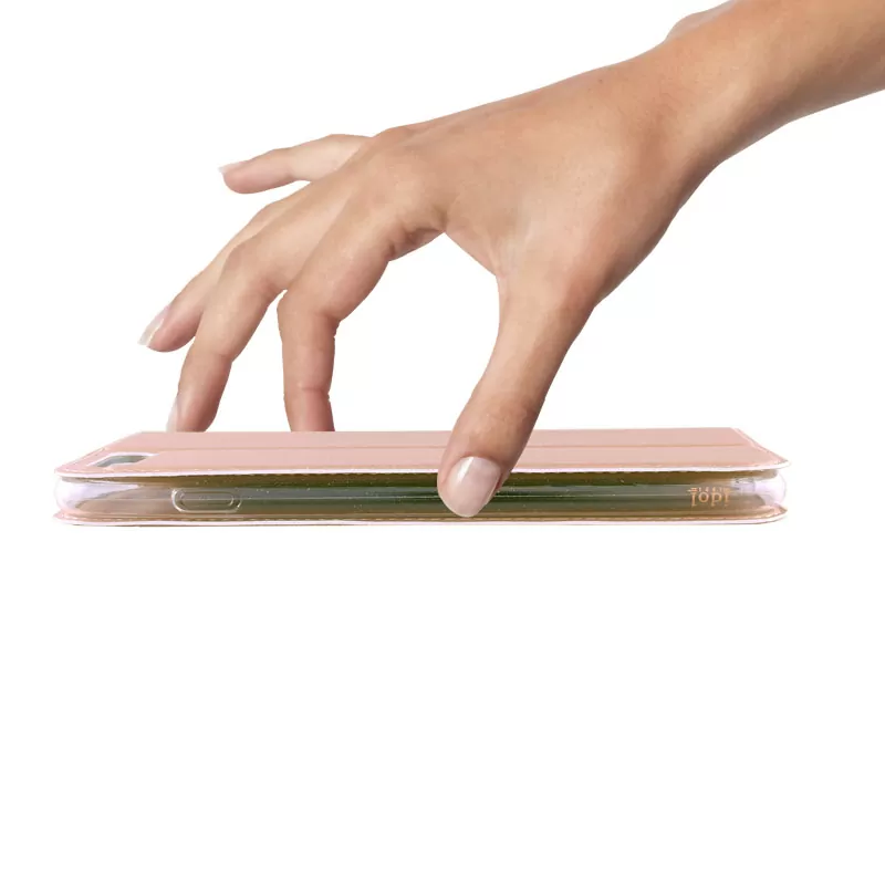 IDOL 1991 ΘΗΚΗ SAMSUNG J6 PLUS J610 6.0" PRIME MAGNET BOOK STAND GOLD