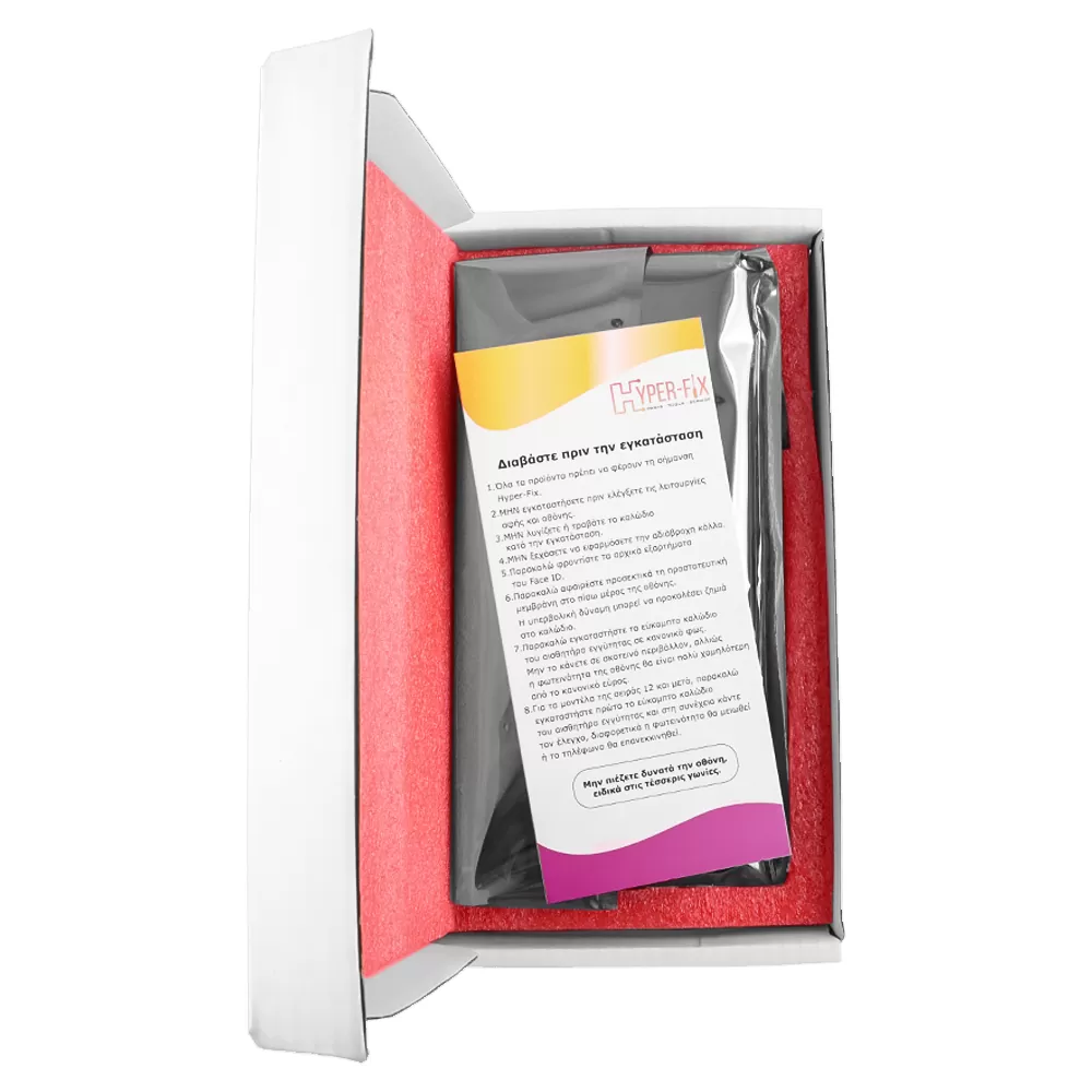 HUAWEI P SMART Z ΟΘΟΝΗ + TOUCH SCREEN + LENS + FRAME HF-02352RRF BLACK HYPER-FIX SERVICE PACK