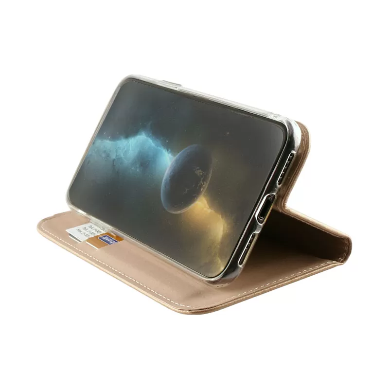 VOLTE-TEL ΘΗΚΗ HUAWEI MATE 20 6.53" POCKET MAGNET BOOK STAND GOLD