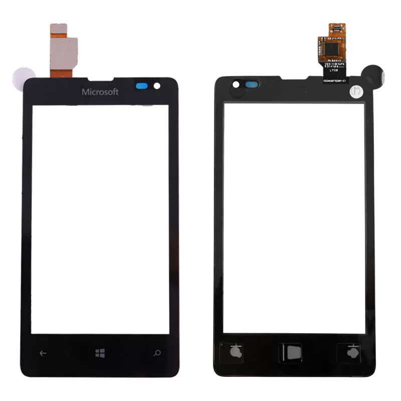 MICROSOFT LUMIA 435/532 TOUCH SCREEN+LENS BLACK V.5214188 REF. OR