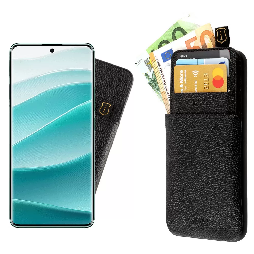 IDOL 1991 ΘΗΚΗ XIAOMI REDMI NOTE 14 PRO 5G/POCO X7 6.67" ANTI-RFID LEATHER SMART WALLET FULL CAMERA PROTECTION BLACK