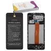 SAMSUNG M12 M127 ΟΘΟΝΗ+TOUCH SCREEN + LENS + FRAME HF-GH82-25042A BLACK HYPER-FIX SERVICE PACK