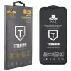 IDOL 1991 TEMPERED GLASS IPHONE SE 2025 6.1" 9H 0.25mm TITANIUM SEMI CURVED FULL GLUE BLACK