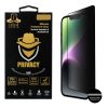 IDOL 1991 TEMPERED GLASS IPHONE SE 2025 6.1" 9H 0.25mm PRIVACY ANTISPY SEMI CURVED FULL GLUE BLACK