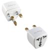 VOLTE-TEL UNIVERSAL ΑΝΤΑΠΤΟΡΑΣ ΑΓΓΛΙΚΟΣ 3 PIN MALE ΣΕ ΕΥΡΩΠΑΙΚΟ 2 PIN FEMALE (250V/13A) ΑΣΠΡΟ